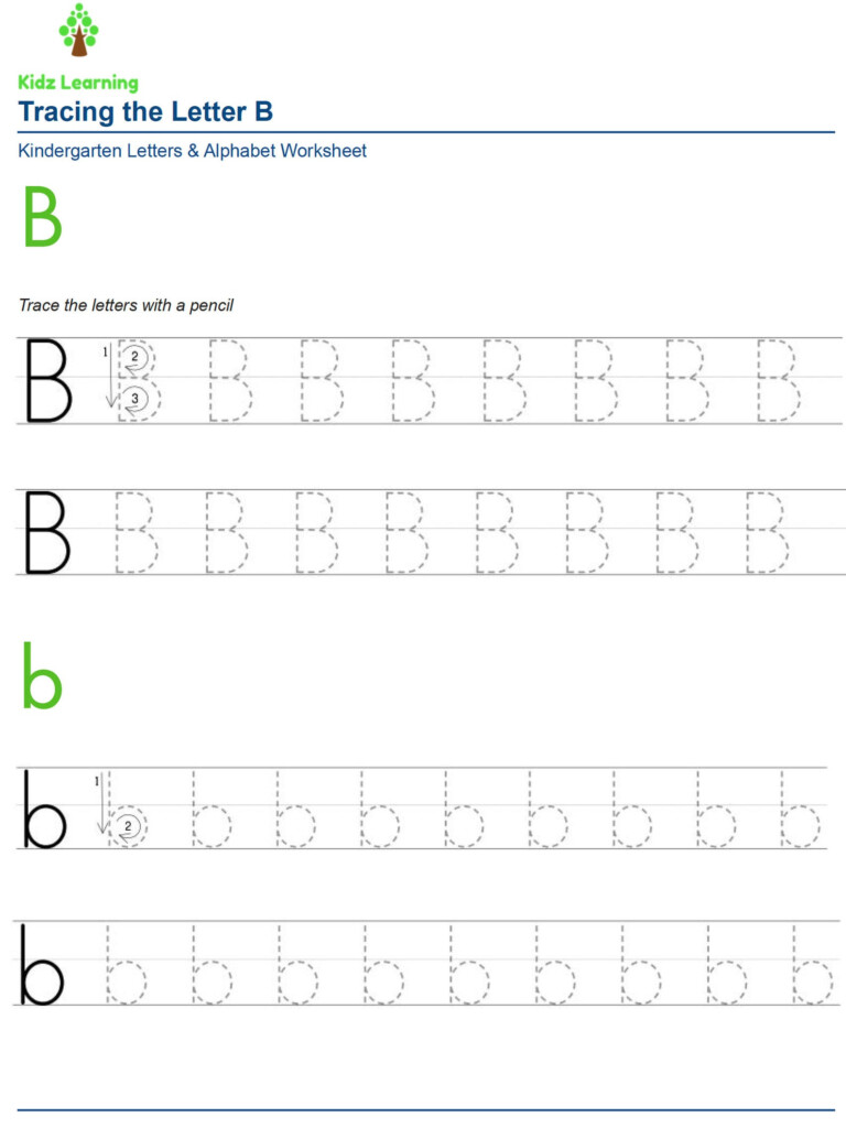 26 Printable Alphabet Tracing Letters Worksheets Preschool K5 Etsy