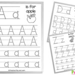 Abc Trace Worksheets Free Preschool Kindergarten Worksheets