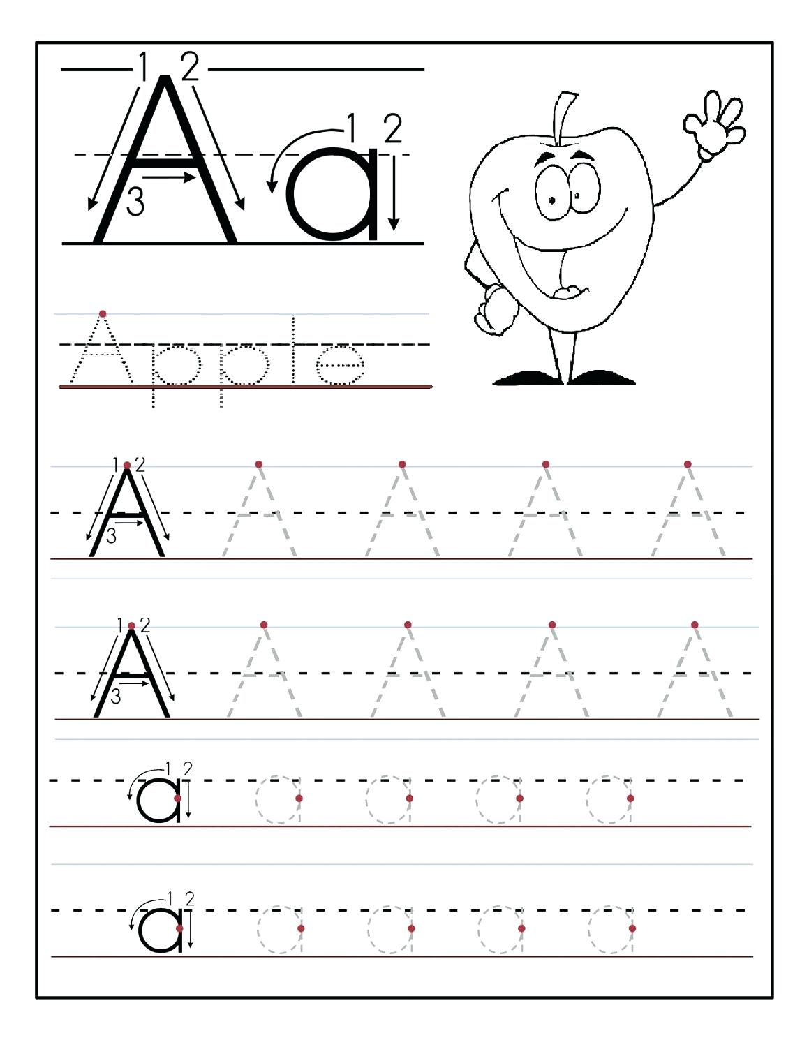 Action Alphabet Tracing Letters TracingLettersWorksheets