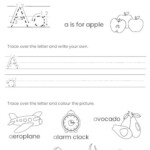 Alphabet Aa Letter Printable Letter Aa Tracing Worksheets Alphabet Aa