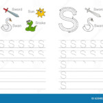 Alphabet Letters Tracing Worksheets Tracing Worksheet For Letter S