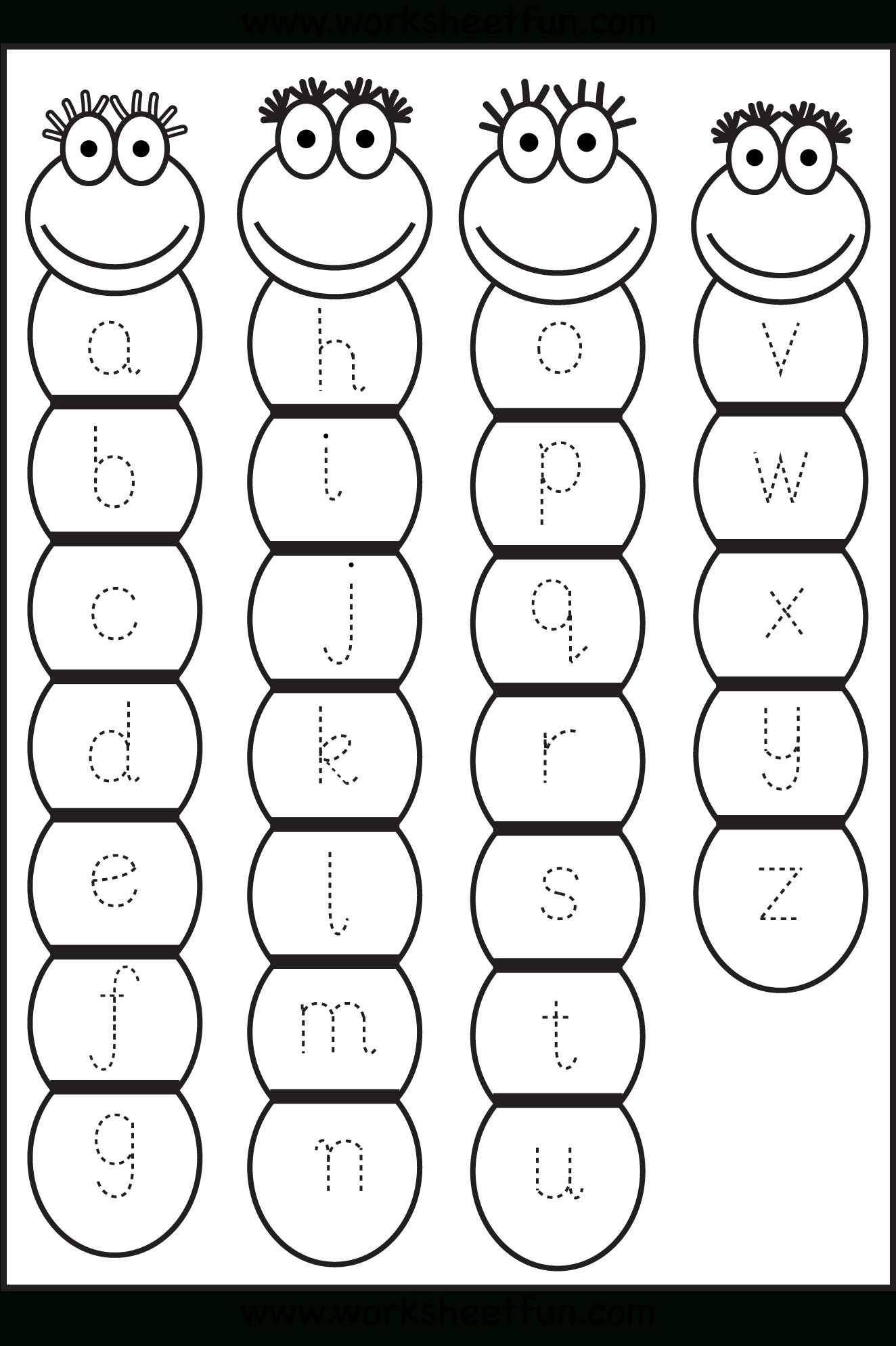 Alphabet Tracing Printables Best For Writing Introduction Alphabet