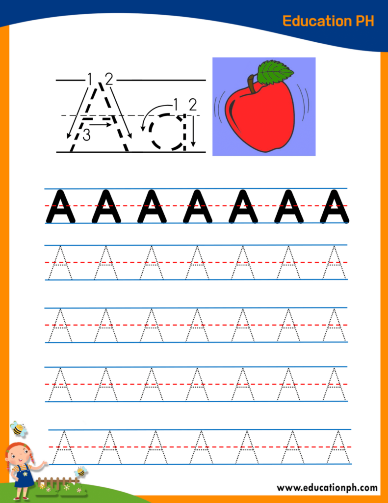 Alphabet Tracing Printables For Kids Activity Shelter Kulturaupice