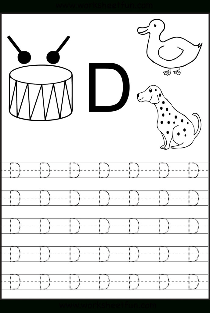 Alphabet Worksheets Preschool Tracing Printable Coloring Alphabet 