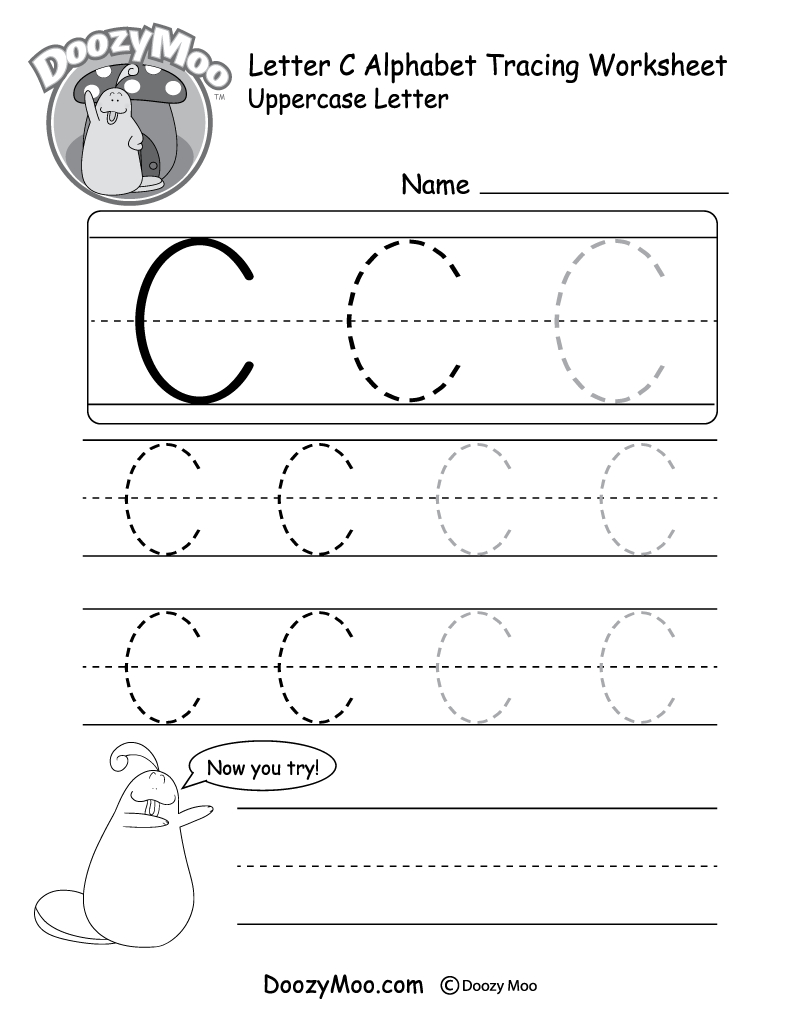 Capital Letters Alphabet Tracing Sheets TracingLettersWorksheets