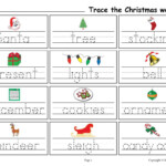 Cristmas Number And Letter Tracing Worksheets Dot To Dot Name Tracing