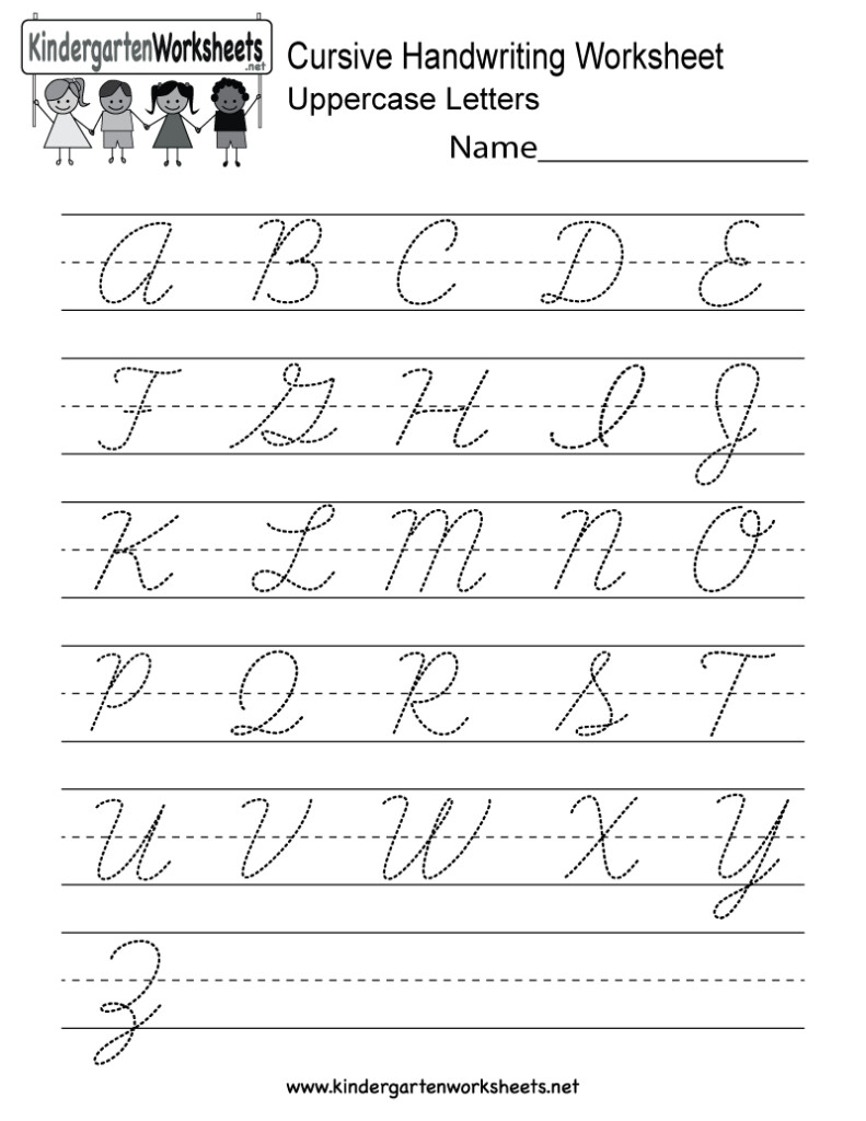 Cursive Alphabet Template Download Printable Cursive Alphabet Free 