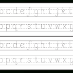 Dotted Letters For Tracing Font TracingLettersWorksheets