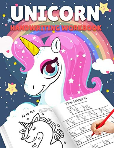 Download Letter Tracing Books For Kids Ages 3 5 Unicorn Handwriting 