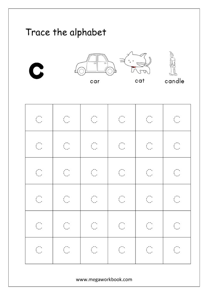 English Alphabet Worksheet For Kindergarten Activity Shelter 