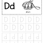 Free Letter D Tracing Worksheets Tracing Letter D Worksheets For