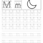 Free Letter M Tracing Worksheets Letter M Tracing Worksheet Printing