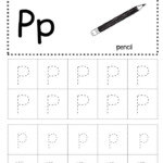 Free Letter P Tracing Worksheets Letter P Worksheets Tracing