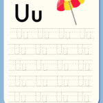 Free Letter U Tracing Worksheets Pin On Worksheets For Learning