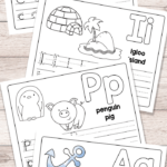 Free Printable Alphabet Book Alphabet Worksheets For Pre K And K