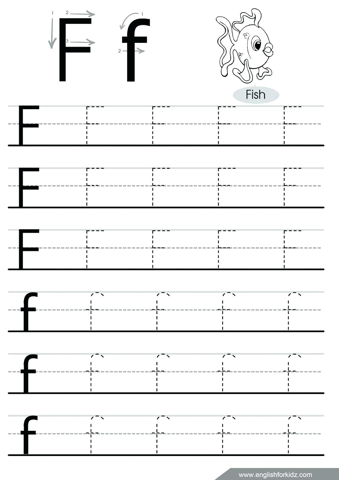 Free Printable Tracing Letters And Numbers Worksheets