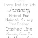 Free Traceable Fonts For Teachers Best Free Fonts 2020 Tracing Font