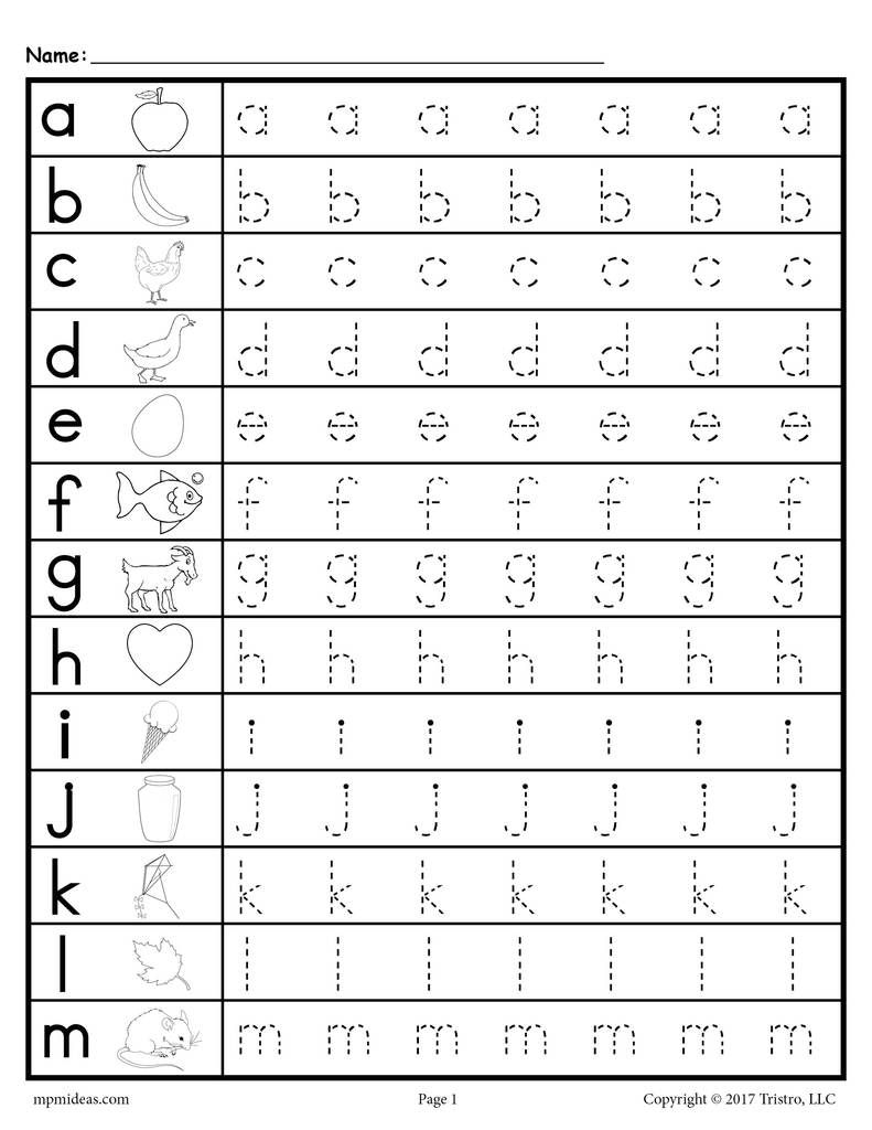 Fun Free Printable Traceable Alphabet Letter P Worksheets