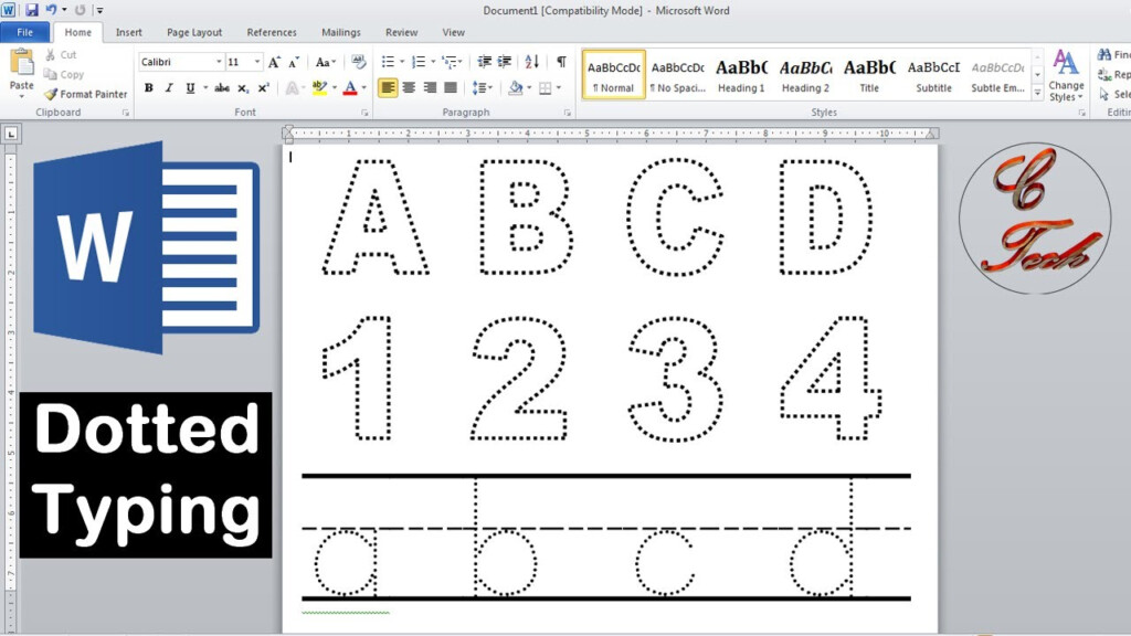 How To Make Tracing Letters In Google Docs Ruby White s English 