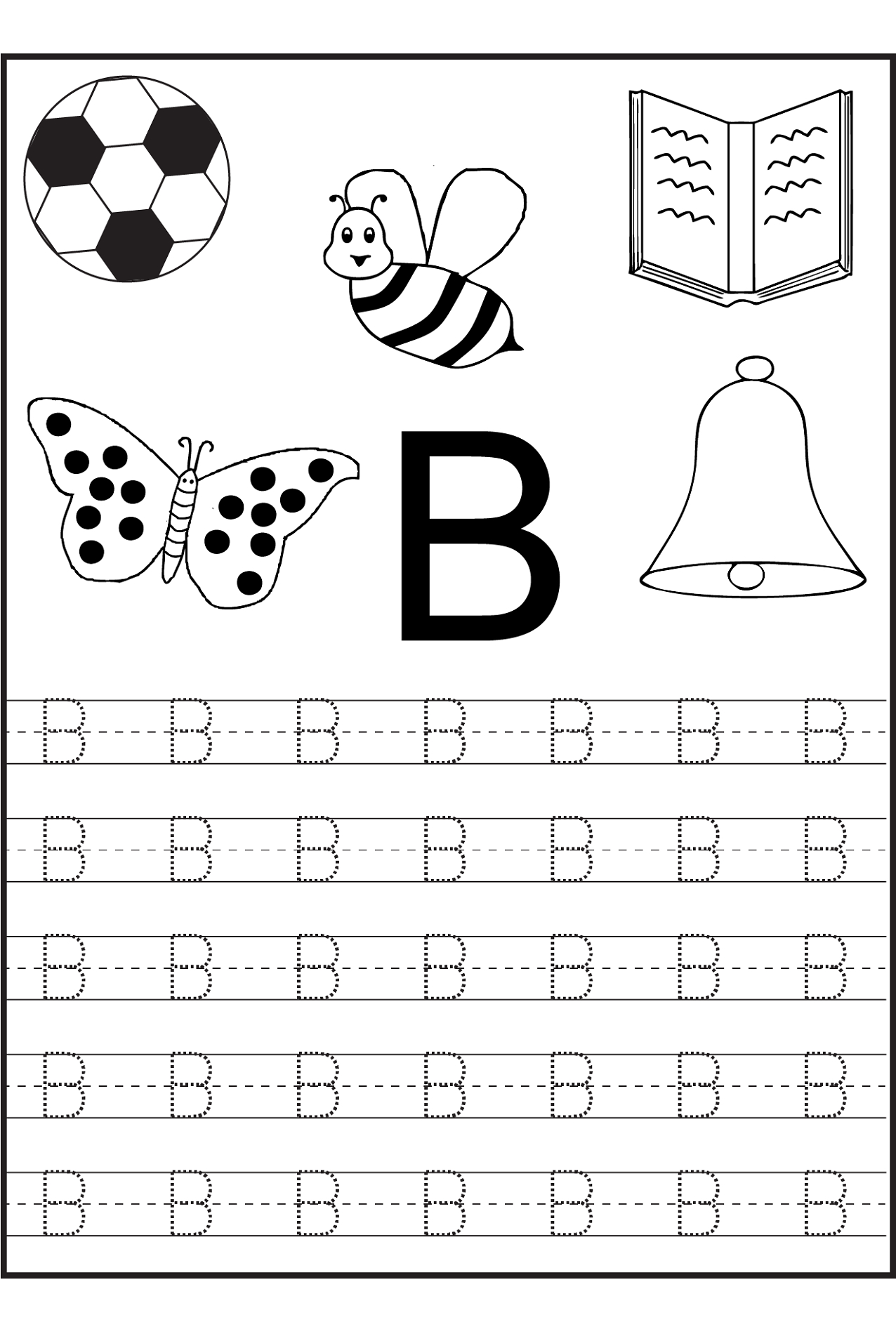 Letter B Worksheets Db excel