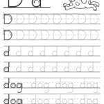 Letter D Tracing Worksheets Free Download Gambr co