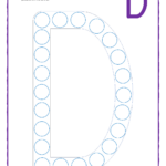 Letter D Worksheet For Preschool