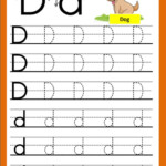 Letter Dd Handwriting Worksheets For Kindergarten Letters For Kids