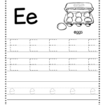 Letter E Worksheets For Kindergarten Free Printables Healthy And 32