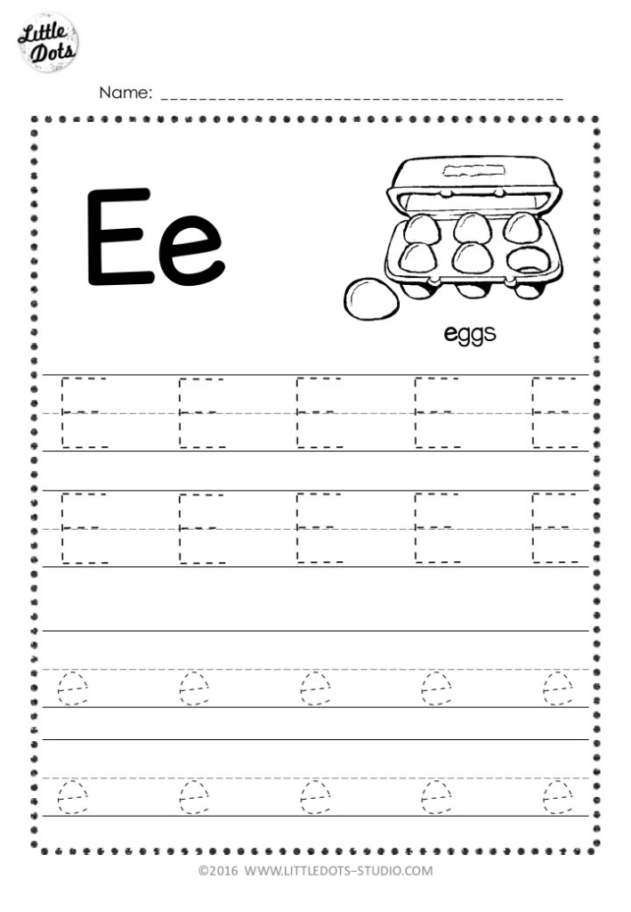 Letter E Worksheets For Kindergarten Free Printables Healthy And 32 