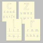 Letter Formation Tracing Boards