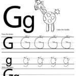 Letter G Tracing Preschool AlphabetWorksheetsFree