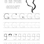 Letter G Tracing Worksheet Printable Worksheet Template Jadeashley