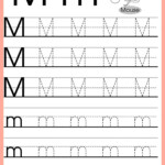 Letter M Tracing Worksheets Preschool Name Tracing Generator Free