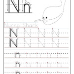 Letter N Worksheets For Preschool And Kindergarten Preschool And