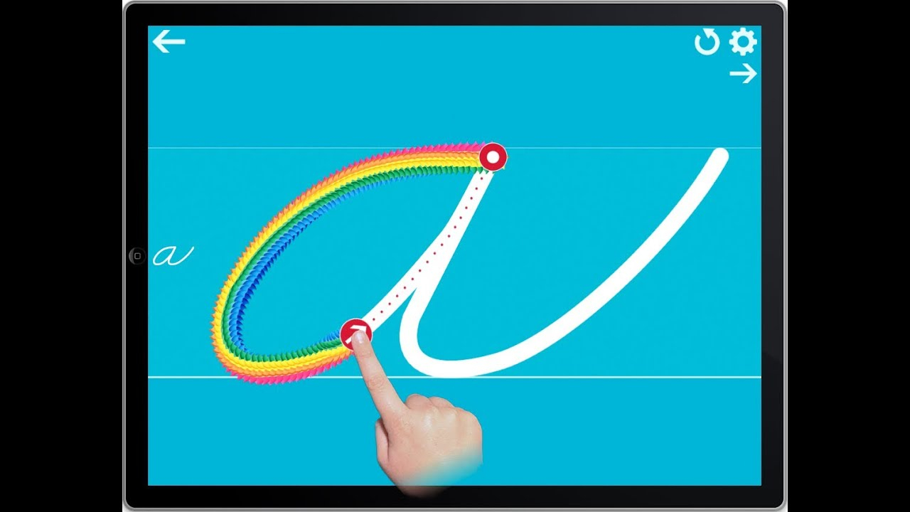 Letter Tracing Ipad App AlphabetWorksheetsFree