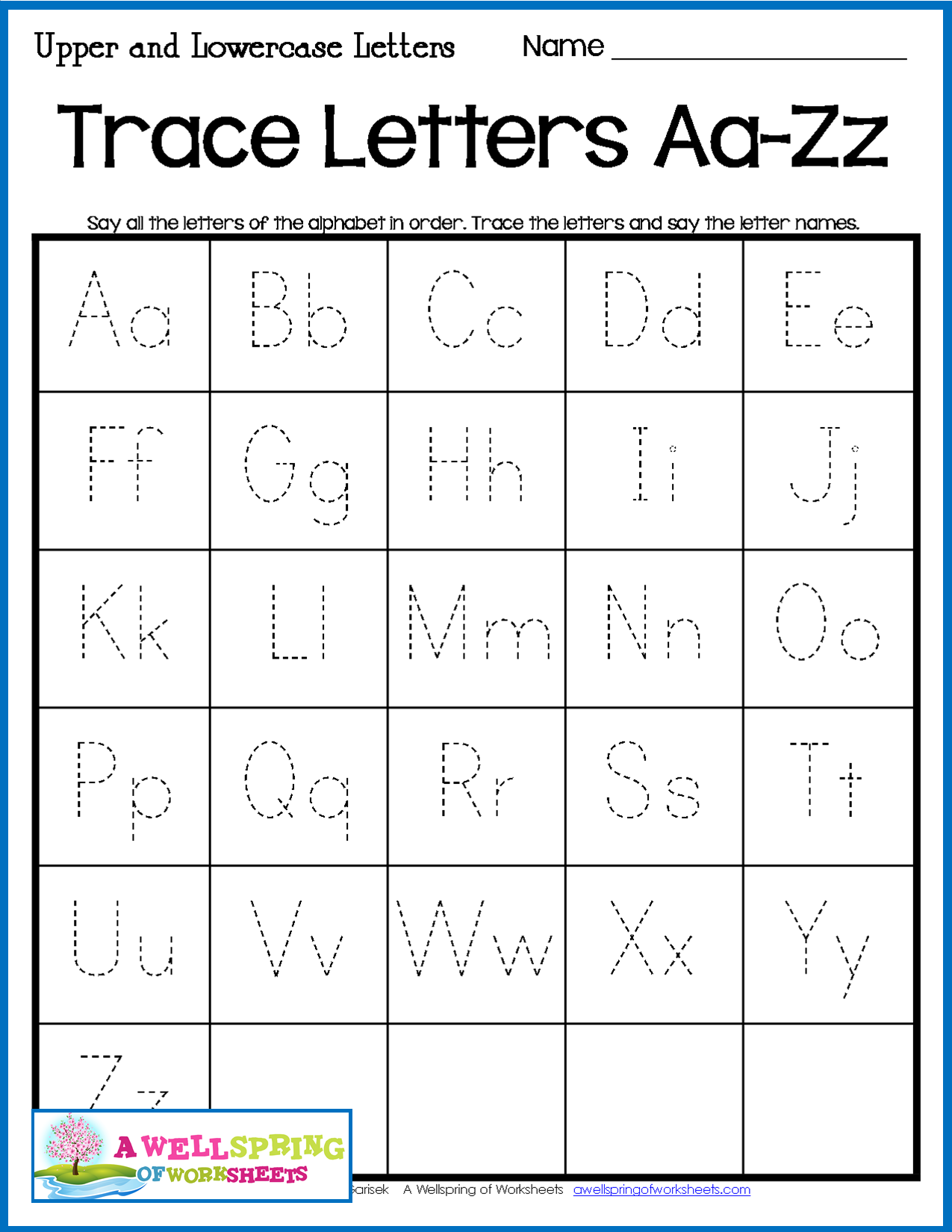 Letter Tracing Worksheets Uppercase And Lowercase L Atividades