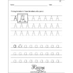 Letter Z Tracing Worksheet Handwriting Practice Worksheet Letter