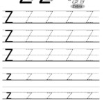 Letter Z Worksheets Kids Learning Activity Writing Practice