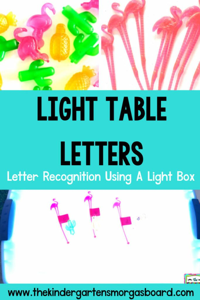 Light Table Letter Activities Letter Activities Light Table 