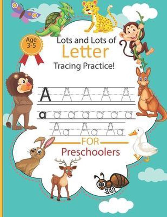 Lots And Lots Of Letter Tracing Practice 9798644394807 Child Books 