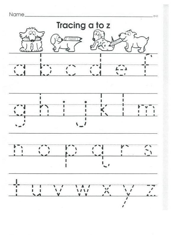 Lower Case Alphabet Worksheets Activity Shelter Printable Hangul 