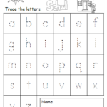 Lowercase Letter Tracing Back To School Printable Made By Teachers
