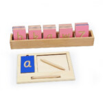 Mini Grooved Letter Tiles Sassoon Lower Case With Tray And Stylus