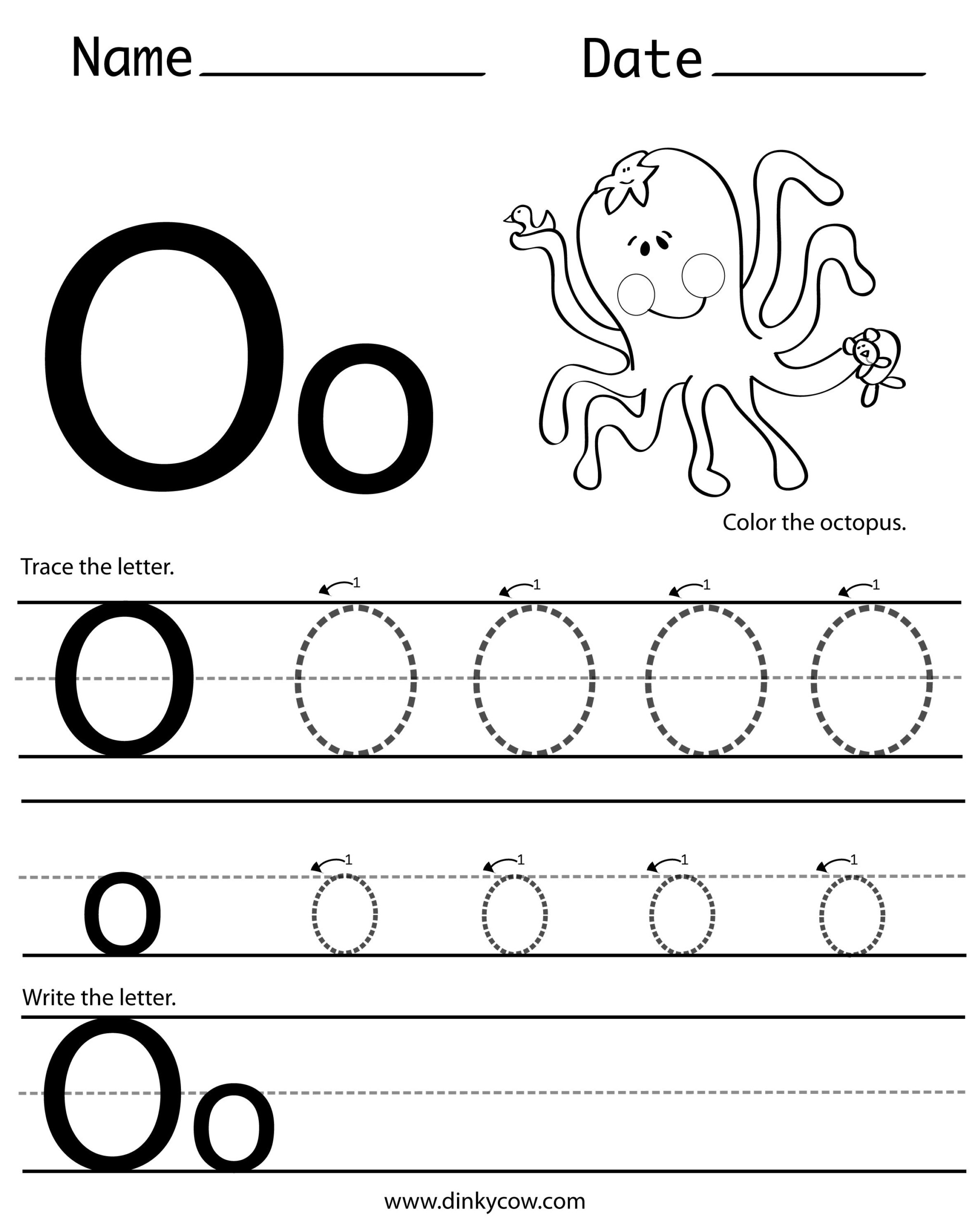 O free handwriting worksheet print jpg 2 366 2 988 Pixels Letter O 