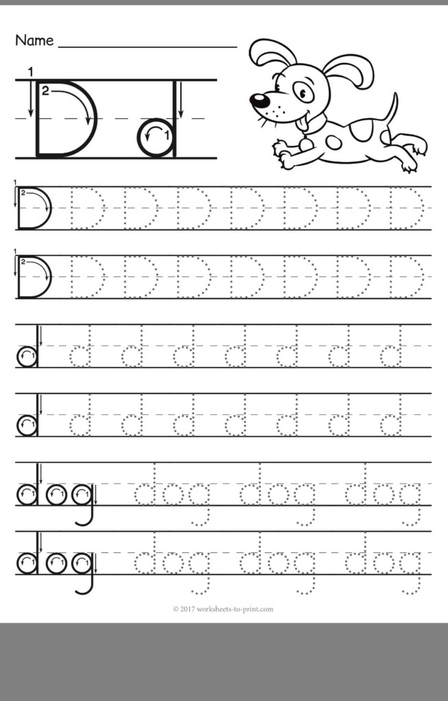 Pin By Tb Lbi On Alphabet Letter D Worksheet Tracing Worksheets 