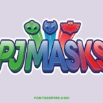 Pin On PJ Mask Logo Font Free Download