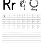 Practice Tracing The Letter R Worksheets 99worksheets 1000 Images