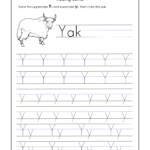 Practice Tracing The Letter Y Worksheets 99worksheets Printable