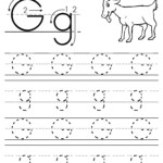 Printable Letter G Tracing Worksheet Tracing Worksheets Lettering