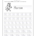 Printable Letter H Tracing Worksheets For Preschoolers Preschool Crafts